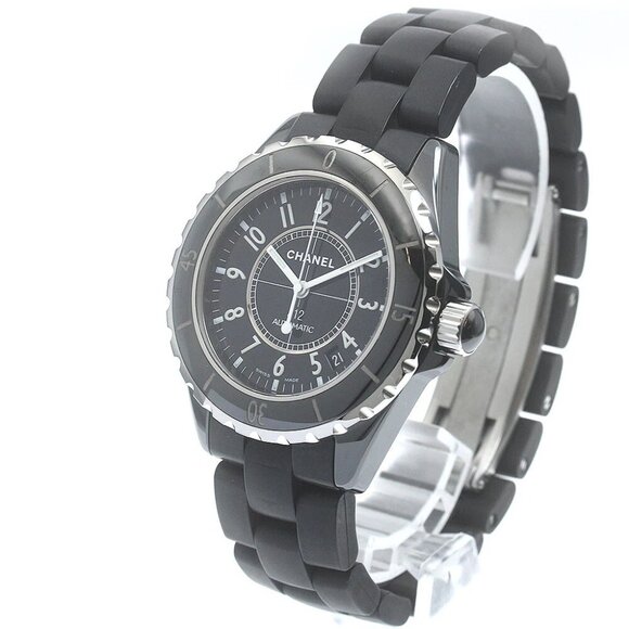 CHANEL J12 black ceramic H0684 38MM black Dial Automatic Men's Watch_891168 - Picture 1 of 6